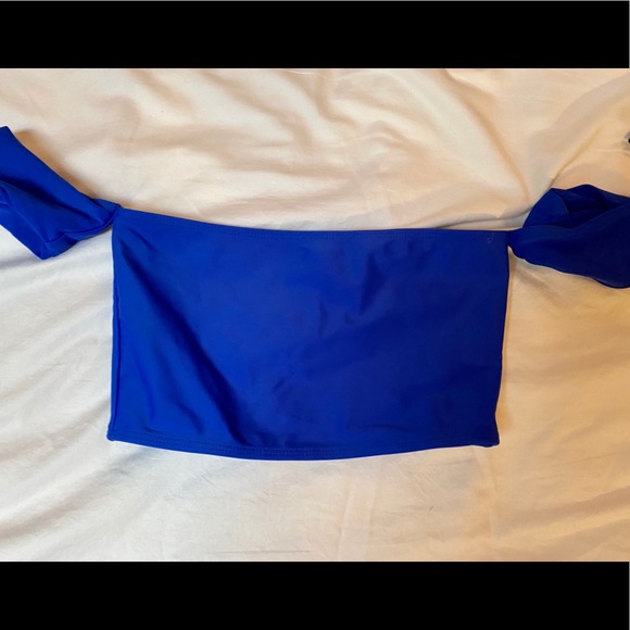 Beach Riot Blue Bikini Top - Picture 3 of 4